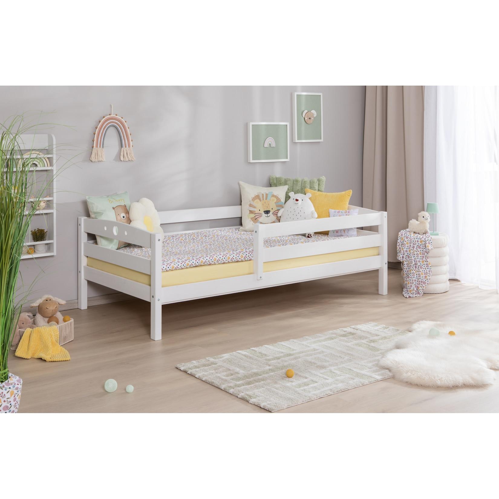 TiCAA Einzelbett „Eli“, Kinderbett, Jugendbett, Schlafzimmer, Kinderzimmer