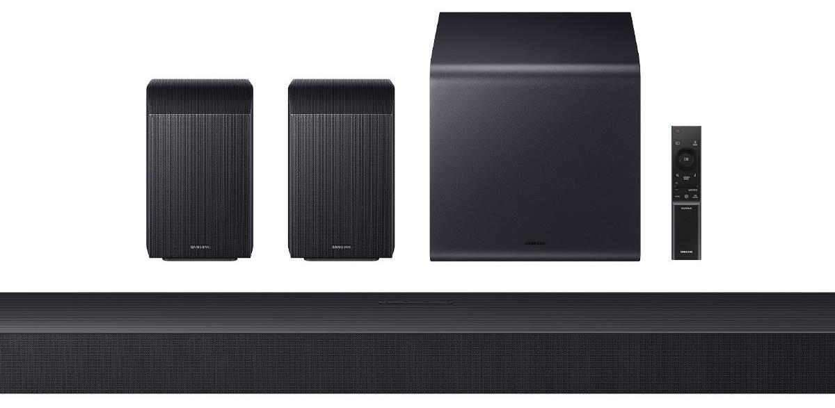 Samsung HW-Q990H/XC, 11.1.4 Kanäle, 756 W, DTS 5.1, DTS-HD HR, DTS-HD Master Audio, DTS Express, DTS:X, Kabellos, 300 W, Schwarz