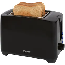 BOMANN TA 6065 CB Toaster 870 W schwarz