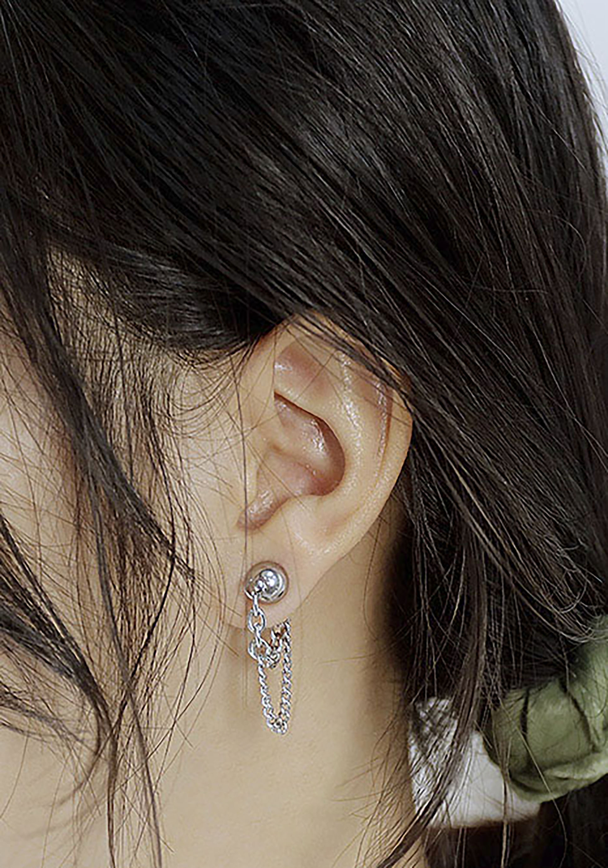 Paar Ohrclips FIRETTI "Schmuck Geschenk Ohrschmuck ohne Ohrlöcher", silber (edelstahlfarben), Ohrringe, Damen, Edelstahl, Paar Ohrclips