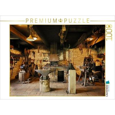 CALVENDO Puzzle Schmiede Groß Ernsthof | 1000 Teile Lege-Größe 64x48cm Foto-Puzzle für glückliche Stunden