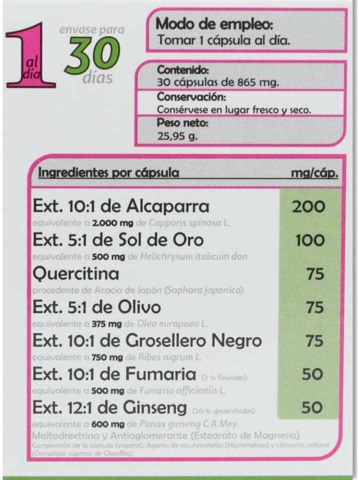 Pinisan Capparis Plus 30caps