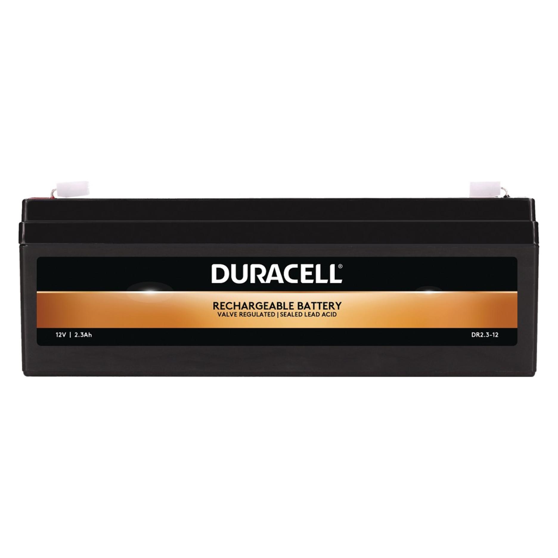 Duracell 12V 2.3Ah VRLA Security Battery (1 Stk., Gerätespezifisch, 2300 mAh) (DR2.3-12)