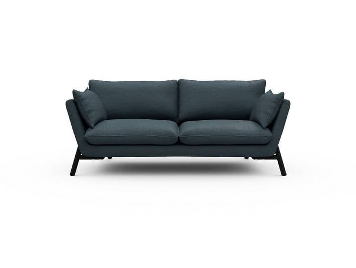moebelfaktor Sofa Emil 2-Sitzer, schräg gestellte Armlehnen, hoher Rücken