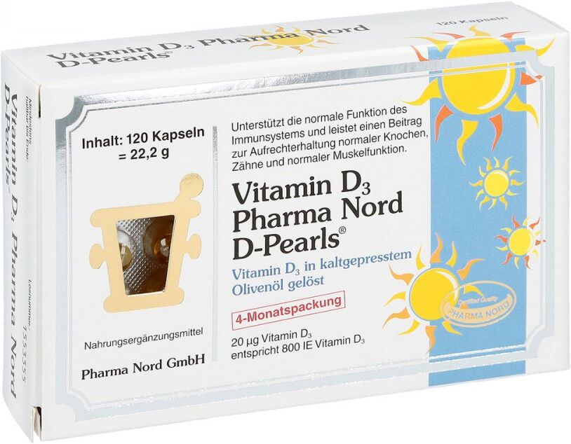 Vitamin D3 Pharma Nord Kapseln