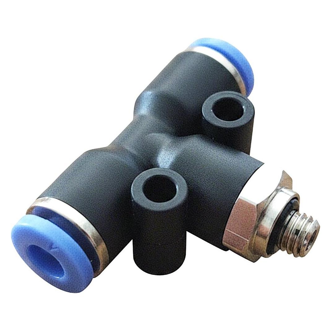 Tru Components T-Verbinder TC-13863044 PB4-M5 Rohr-Ø: 4 mm 1 St. (T-Verbindung) (TC-13863044)