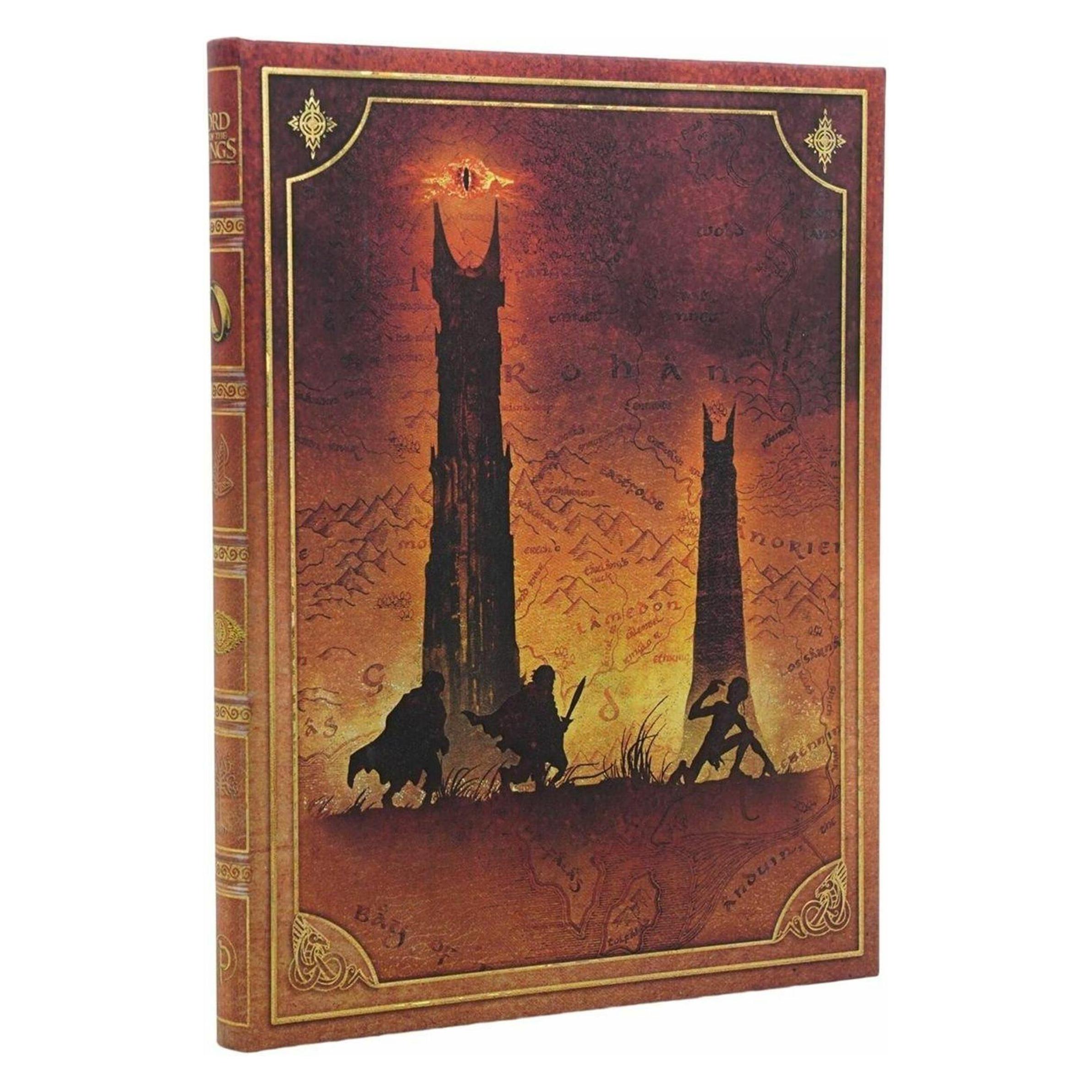 Paperblanks The Quest Continues (The Lord of the Rings Collection) Journal Ultra Lined (Elastic Band Closur (A5, Liniert) (PB2343-3)