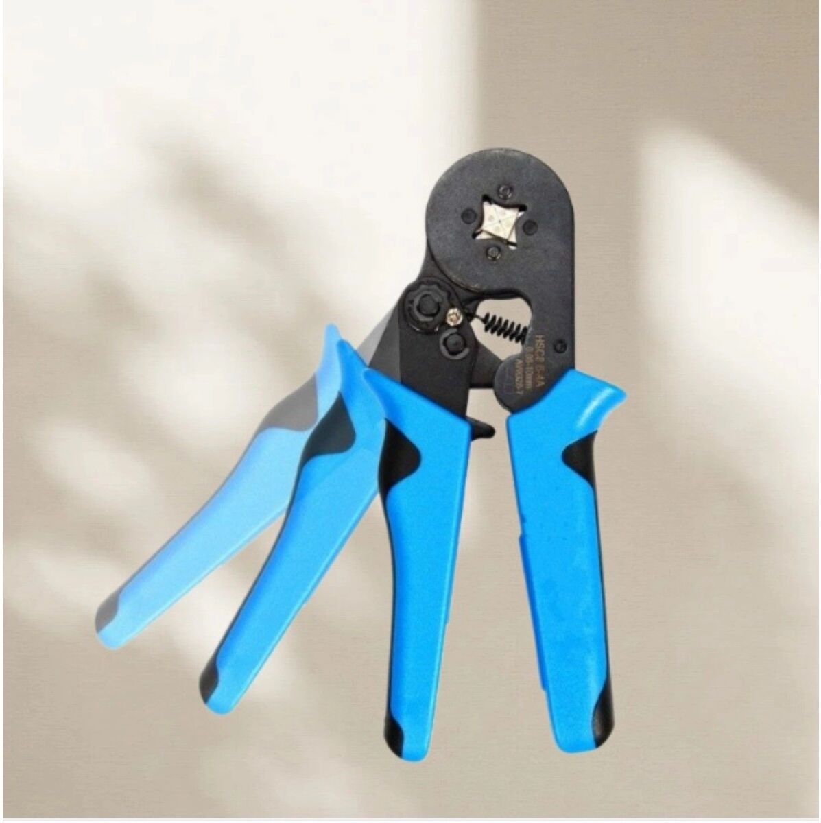 INF 6-4A vierseitige Crimpzange aus Metall für isolierte Rohrkabelschuhe und Barriereterminals