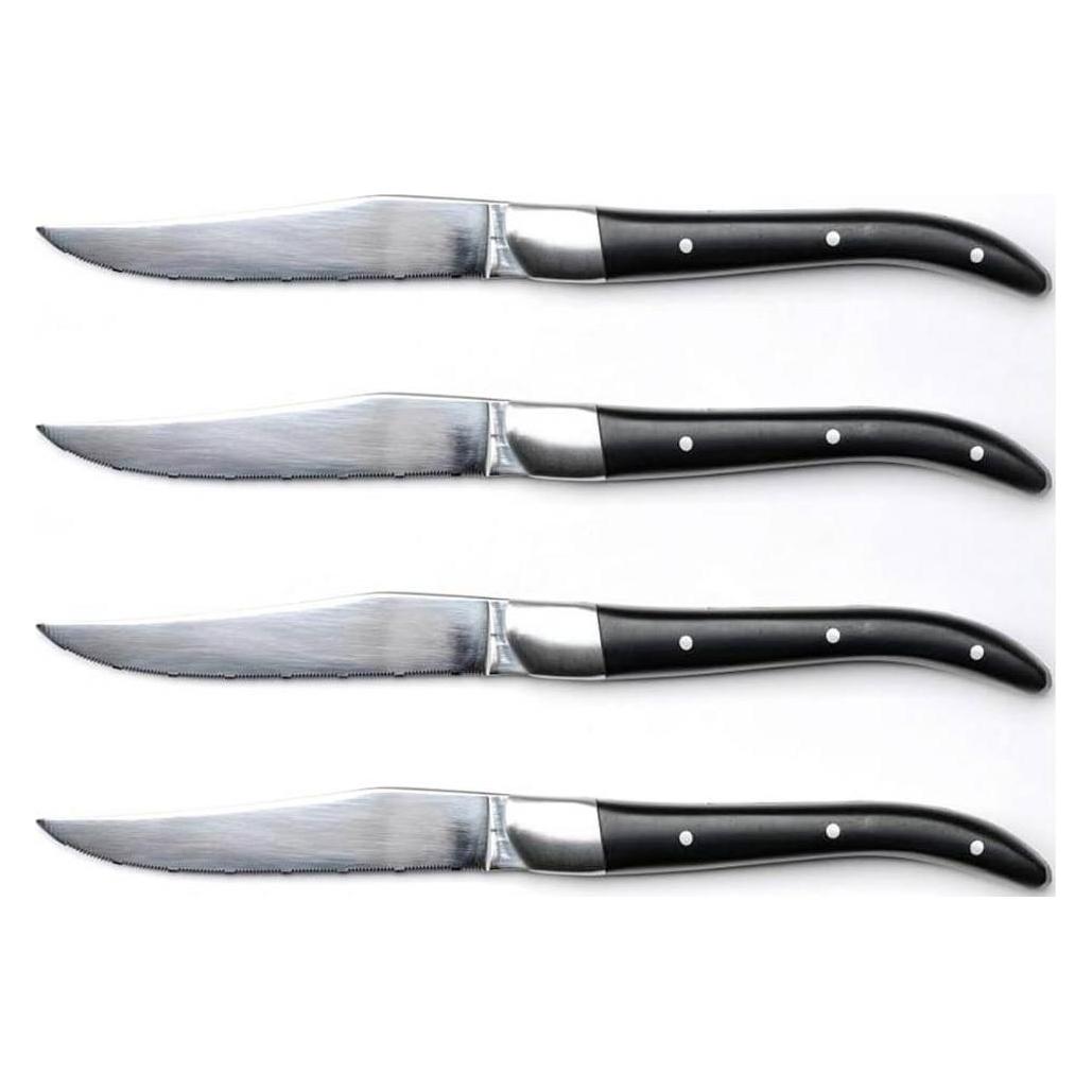 Qdesign 190-071 Steakmesserset aus Edelstahl 4teilig (4 Stk., Besteck Set) (190-071)