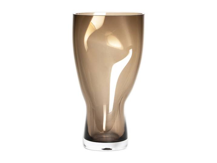 Orrefors Vase Squeeze 23 cm Marron