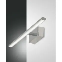 Fabas Luce LED Bad-Wandleuchte / Spiegelleuchte NALA, IP44, 50cm, 10W 3000K 1200lm, Chrom FAB-3361-26-138