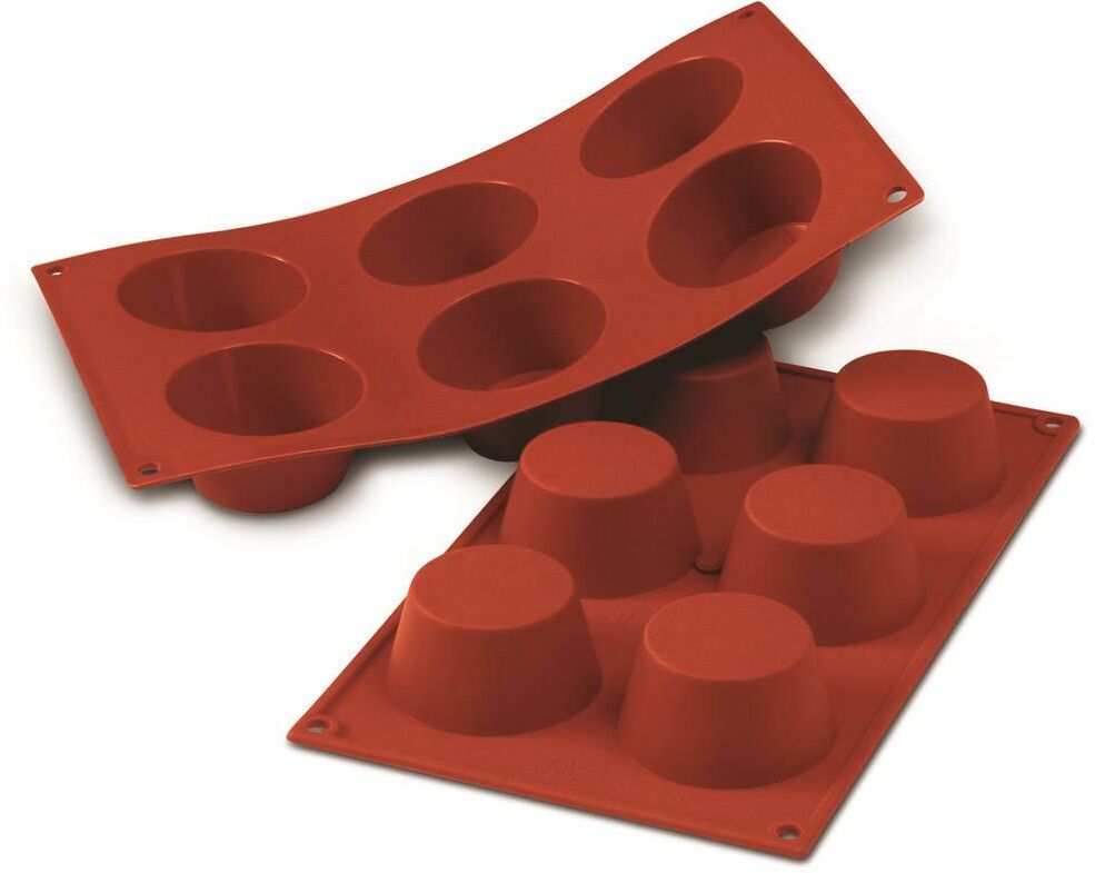 Silikomart Stampo 6 Muffin 6,9 cm Classic