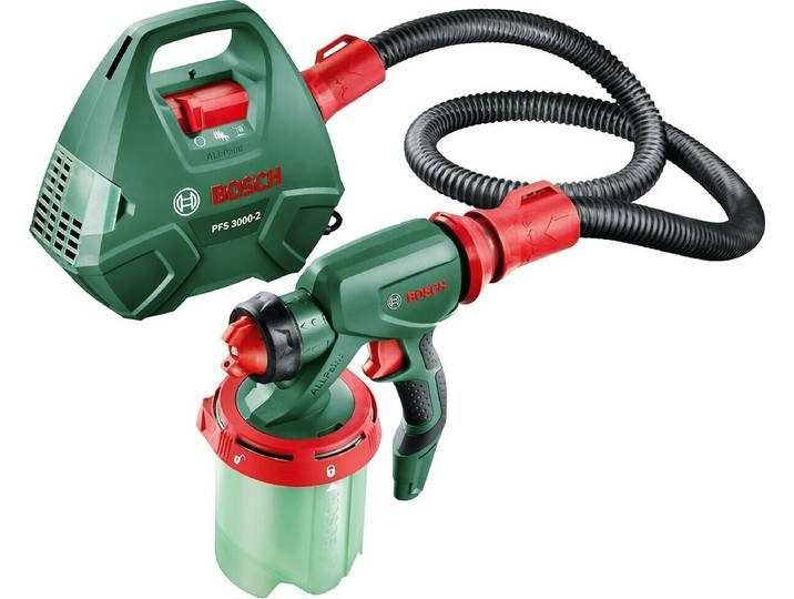 Bosch PFS 3000-2 Feinsprühsystem für Lacke, Lasuren und andere Sprühmaterialien