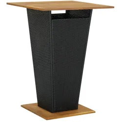 vidaXL, Gartentisch + Balkontisch, Garonella (80 x 80 x 110 cm)