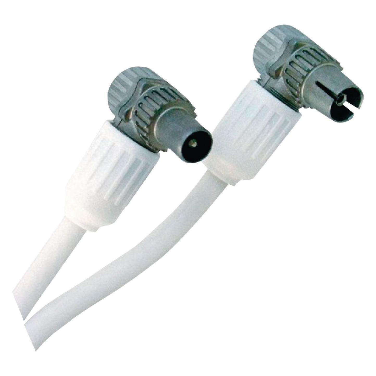 Hirschmann 695020444 Koaxialkabel (IEC, IEC, gebogen, 5 m, männlich/weiblich) (Antennenkabel) (695020444)