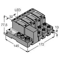 Turck Programmierbares Set TI-BL67-PG-DP-S-6