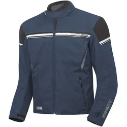 Germot Pure Motorradjacke blau-schwarz - XL