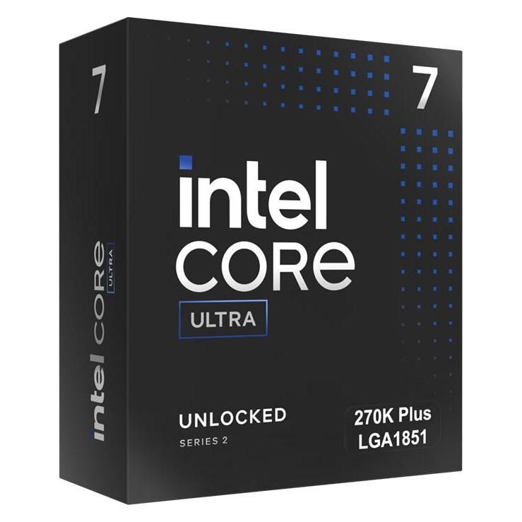 Intel Core Ultra 7 270K Plus (LGA 1851, 3.70 GHz, 24 -Core) (BX80768270K)