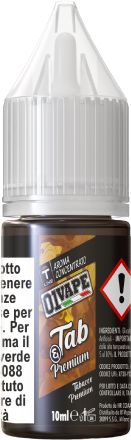 01 Vape Tab & Premium Aroma Concentrato 10ml Tabacco