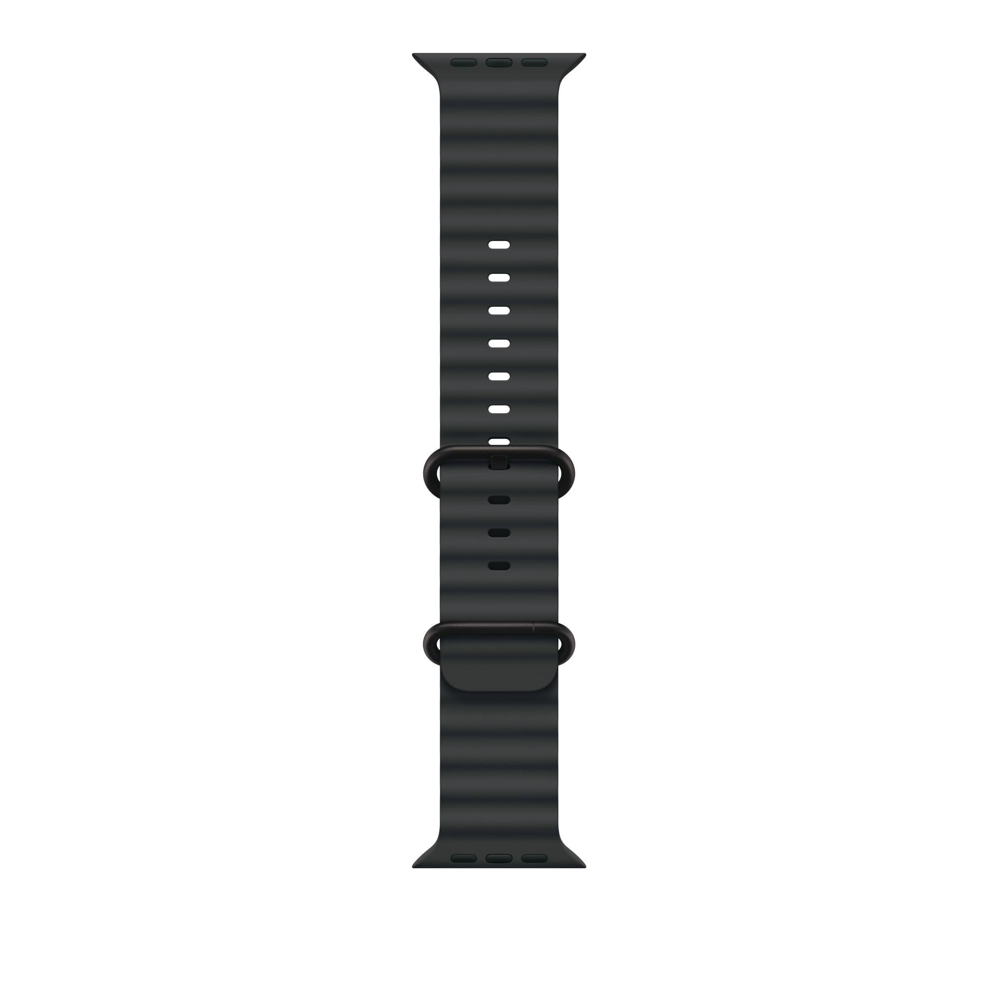 Apple Watch Ocean Armband für Watch Ultra 49mm Schwarz / Titan schwarz (One Size)
