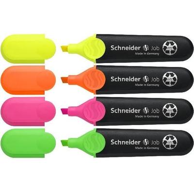 Schneider Textmarker Job, 4er Set