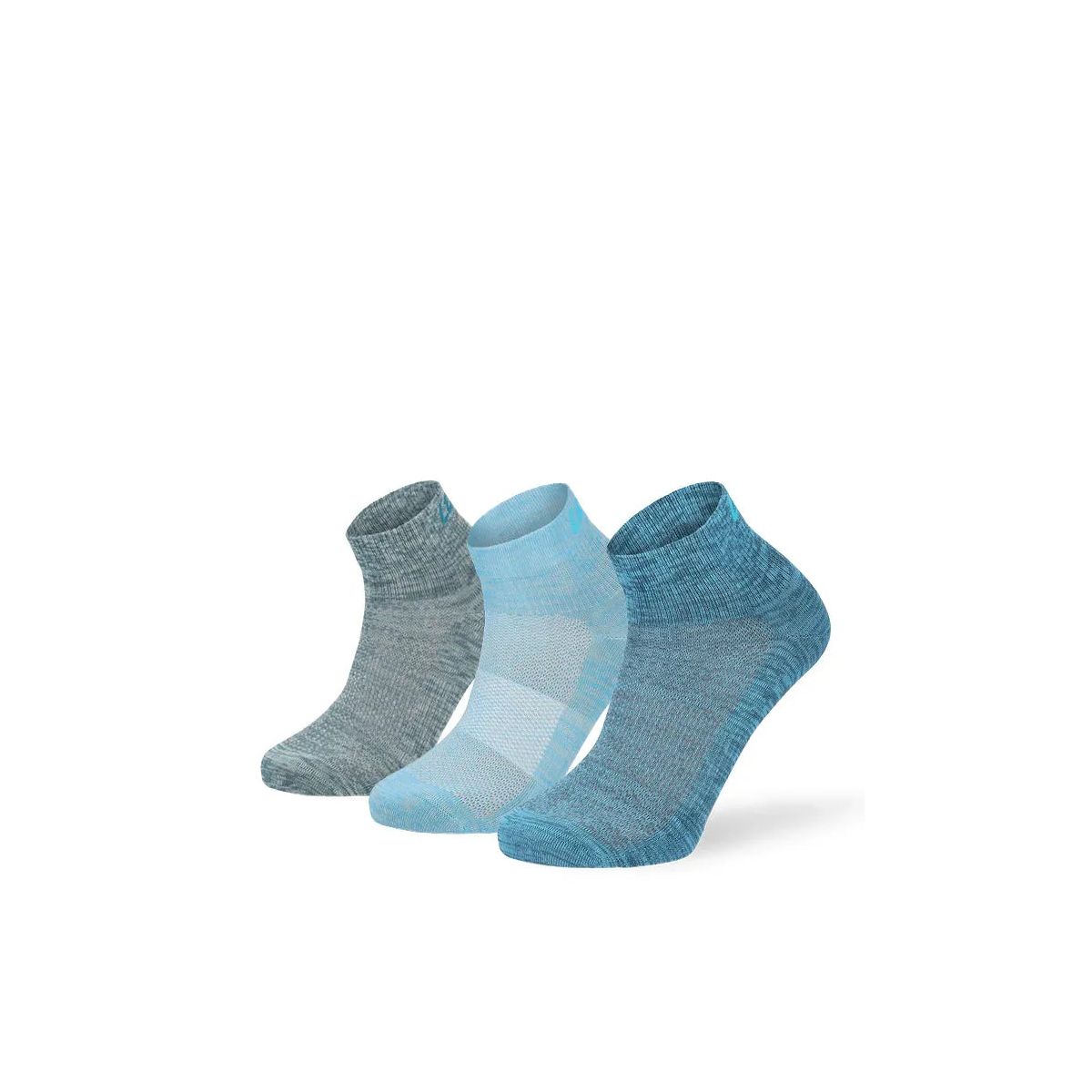 Lenz Performance Quarter Tech zyanblau mele/ horizontblau mele/jade mele 35-38 737-35-38