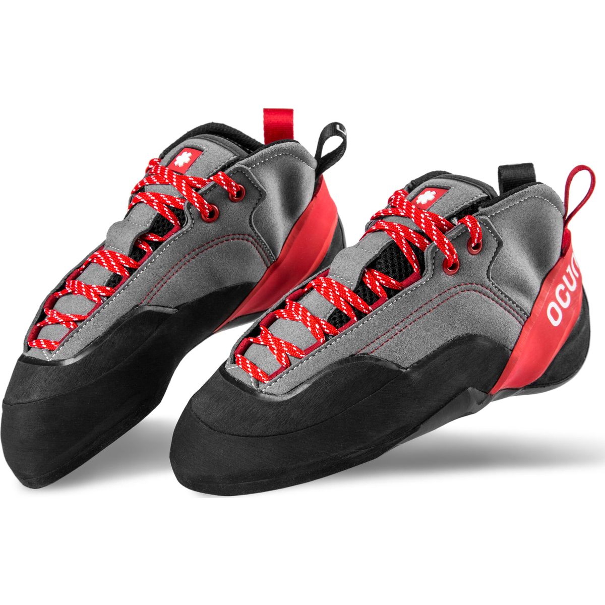 Ocun Jett Crack grey / red 12 04578-12