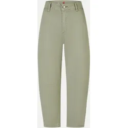 Barrel-Fit Jeans Grün XS