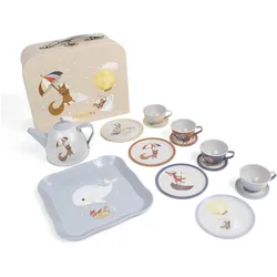 Filibabba Spielkoffer Tee-Set für 4