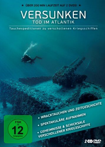 Crispin Sadler - Versunken - Tod im Atlantik - Tauchexpeditionen zu verschollenen Kriegsschiffen [2 DVDs] - Preis vom 09.10.2026 07:28:09 h