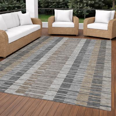 Addison Rugs Machine Washable Indoor/ Outdoor Contemporary Hopkins Chantille Rug