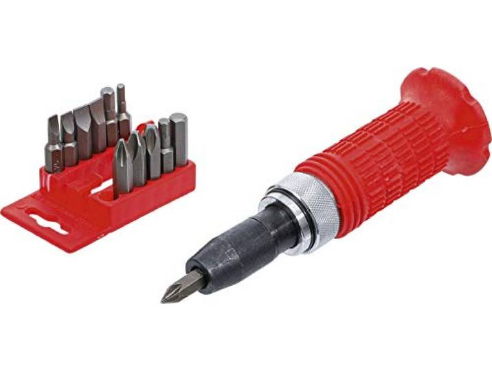 BGS Diy 712 Handslagschroevendraaier-set incl bits uitgaande binnenzeskant 12,5 mm (1/2 )