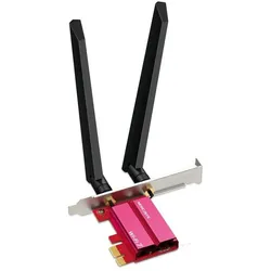 Mercusys Metcusys MA47BE BE9300 Tri-Band WiFi7 PCIe-Adapter (PCIe), Netzwerkkarte, Schwarz