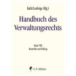 Handbuch des Verwaltungsrechts VIII, Fachbücher von Andreas Engels, Andreas Dietz, Stefanie Egidy, Johannes Buchheim, Michael Brenner, Alexander Brade, Jan Malte von Bargen