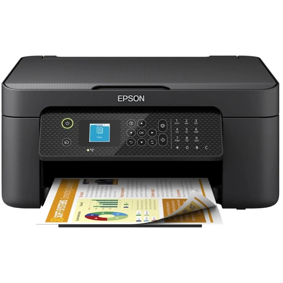 Epson WorkForce WF-2910DWF multifunctionele inkjetprinter Zwart