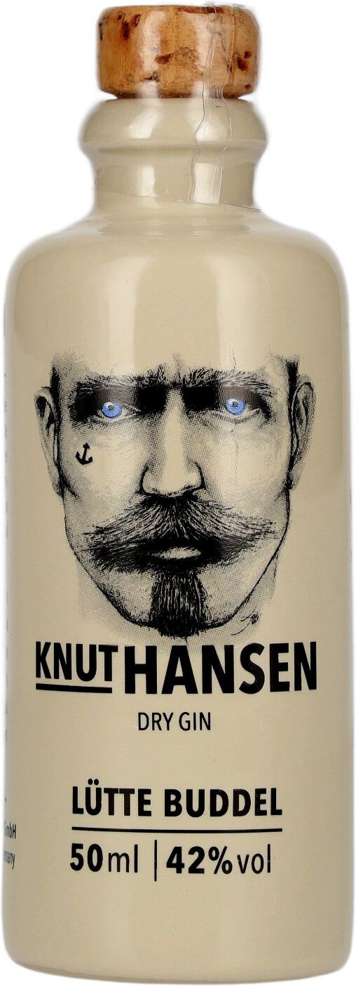 Knut Hansen Dry Gin Lütte Buddel 42% Vol. 0,05l