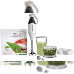 ESGE Zauberstab ESGE-Zauberstab M 160 G Gourmet, Stabmixer weiß, mit Zubehör, bis 15.000 U/Min, 90610