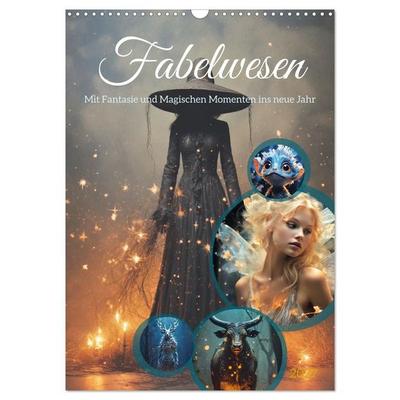 Fabelwesen (Wandkalender 2027 DIN A3 hoch), CALVENDO Monatskalender