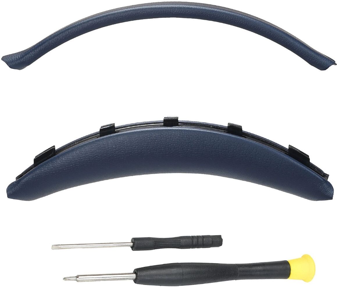 INF Ersatz-Kopfbügelpolster kompatibel mit Sony WH-CH720N – Proteinkleder Memory-Foam Clip-On Polster