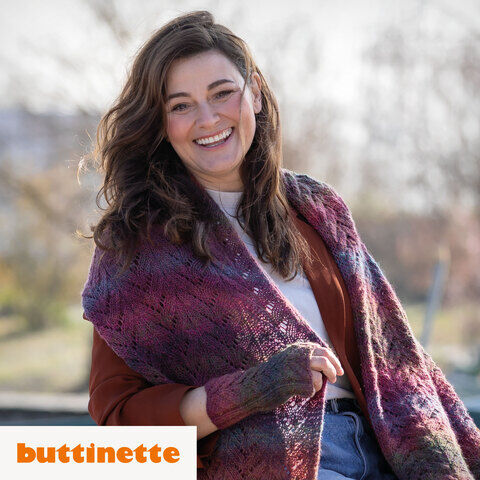 Strickanleitung – Stulpen mit Ajourmuster aus Woll Butt Cleo