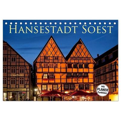 Hansestadt Soest (Tischkalender 2027 DIN A5 quer), CALVENDO Monatskalender
