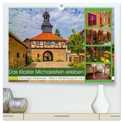 Das Kloster Michaelstein erleben – Ehemalige Zisterzienser – Abtei in Blankenburg am Harz (hochwertiger Premium Wandkalender 2026 DIN A2 quer),