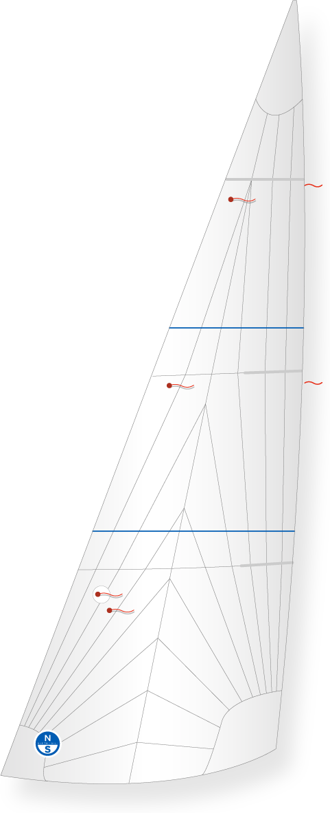 North Sails APHRODITE 101 HR-1 JIB White