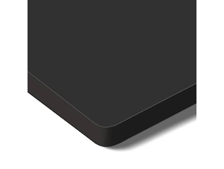 SANODESK Tischplatte 140x80 cm Schreibtischplatte – Perfekt für höhenverstellbare Schreibtische, Esstische und mehr stabile Tischplatte langlebig (Schwarz)
