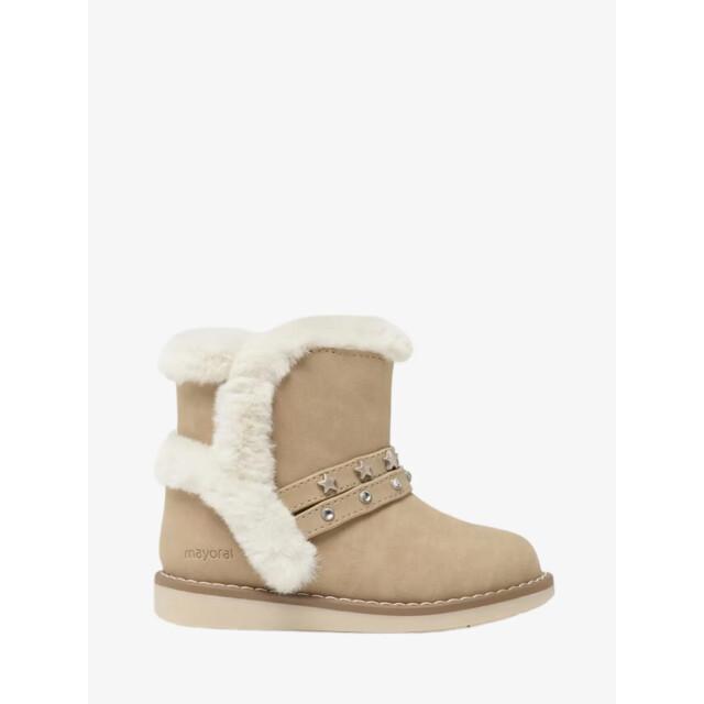 Mayoral Faux fur bootie