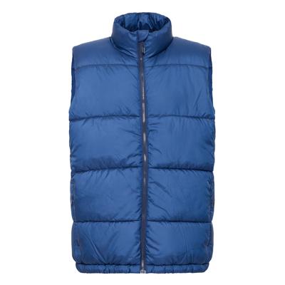 Steppweste BLEND "Steppweste BHVest", Herren, Gr. M, blau (estate blau), Obermaterial: 100% Polyester PES., Westen Steppweste