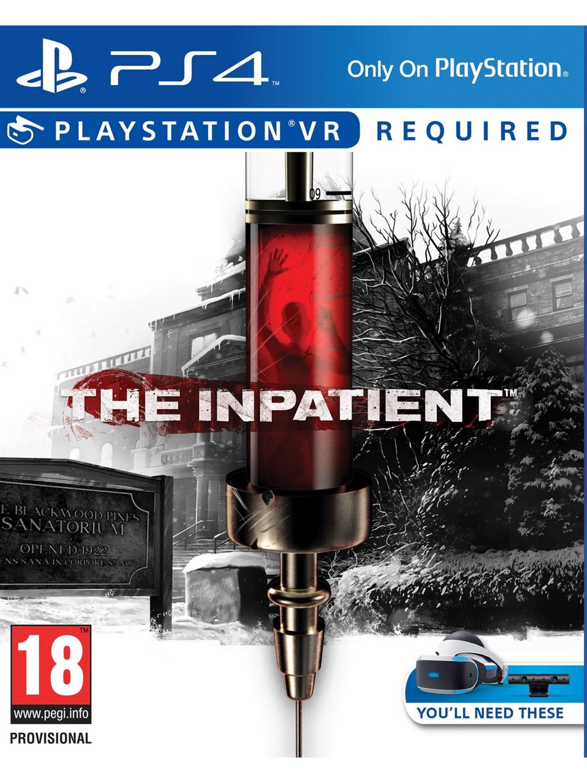 The Inpatient (VR) - Sony PlayStation 4 - Action - PEGI 18