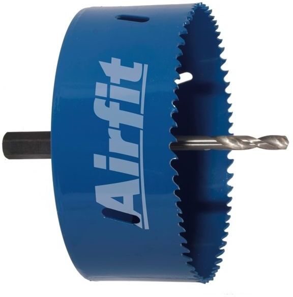 Airfit Kreisschneider 20121KS Ø 121 mm, komplett, HSS-Bimetall, für Kunststoff und Metall