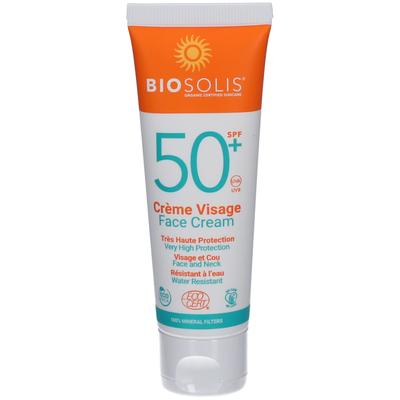 Biosolis Zonnecreme Gelaat Spf50+ 50 ml Sonnenschutzcreme