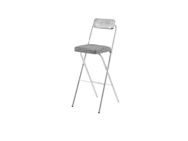 IUVYTA Klappbare Barhocker-Stühle Mit Thekenhöhe Küchenhocker, platzsparende moderne Möbel(55cm-houndstooth)